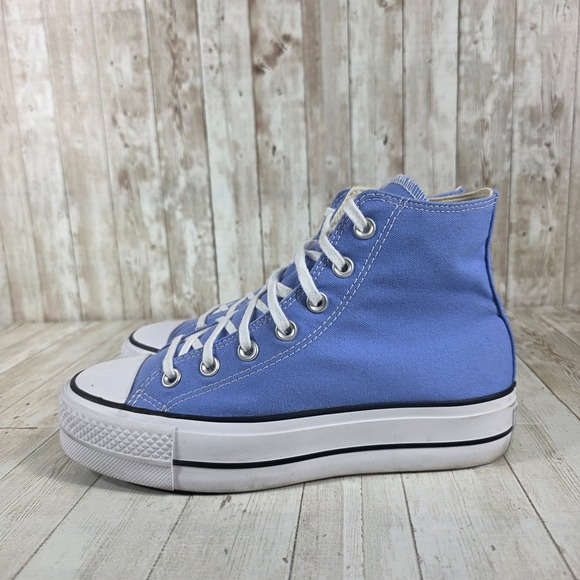 Converse Chuck Taylor All Star Platform High Top Periwinkle Women's US 7.5 - Picture 2 of 8